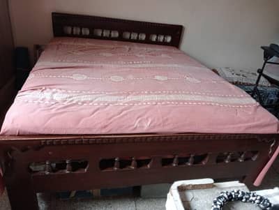 pure Wooden bed