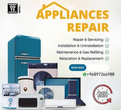 AUTOMATIC WASHING MACHINES AND REFRIGERATORS REPAIRING SERVICES