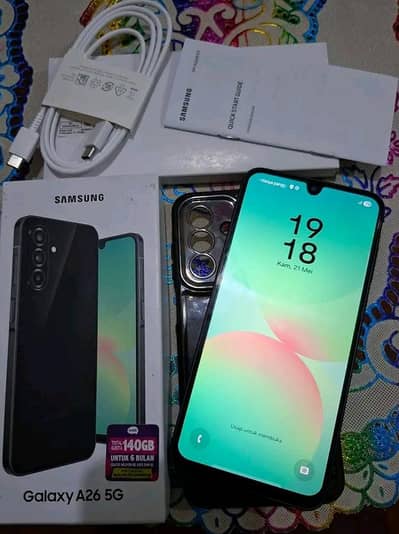 Samsung Galaxy A26 8Gb Ram 128 GB memory PTA approved. 0324=8193=502