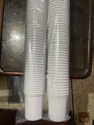 Disposable Glasses (Pack of 100)