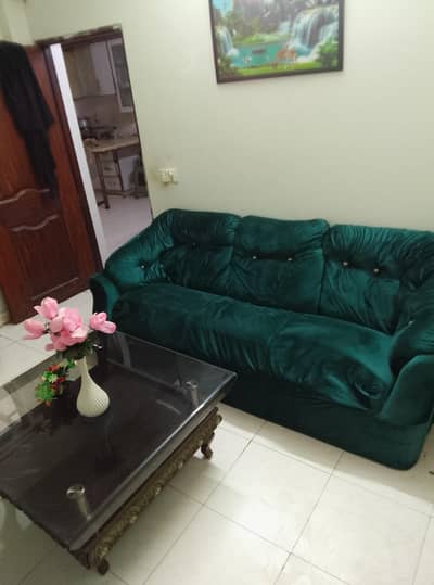 Sofas set with center table