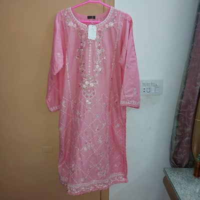 Agha Noor 2pc suit with dubata