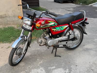 Honda CD 70 Model 2022 First Owner