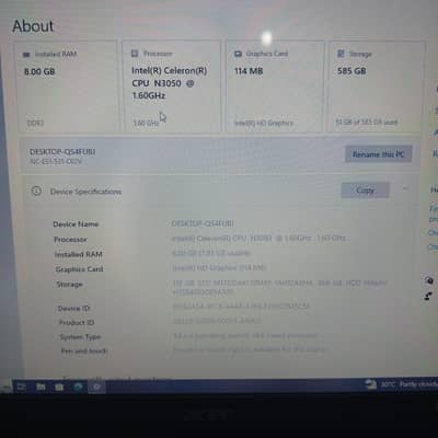 Acer aspire ES 15 for sale