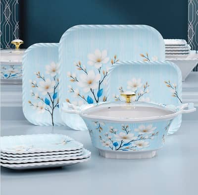 Melamine Double Glaze Dinner Set Best Quality