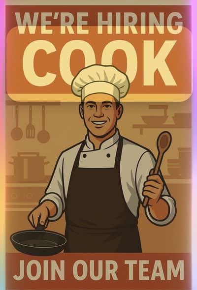 Cook hiring