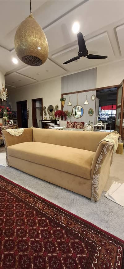 3seater sofa +2 chairs + 2 Ottomans