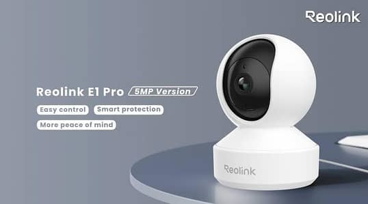 Reolink E1 Pro 5MP Indoor WiFi Security Camera – Pan & Tilt Smart CCTV