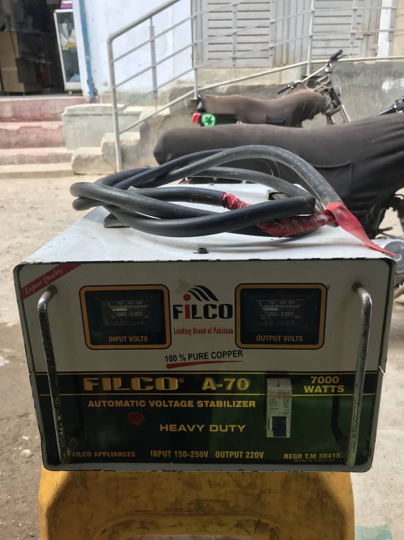 Automatic voltage stabilizer 1