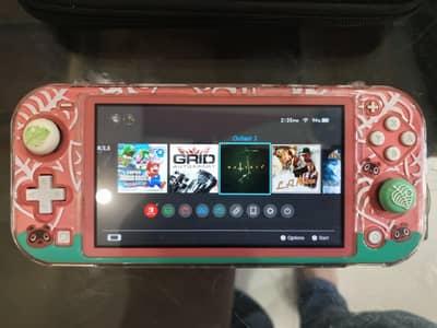 Nintendo Switch lite - 128 GB W/ Protective shell and Carry case