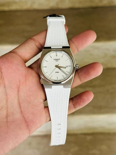 Tissot T137.410. 17.011. 00 PRX White Dial Men’s Original Watch