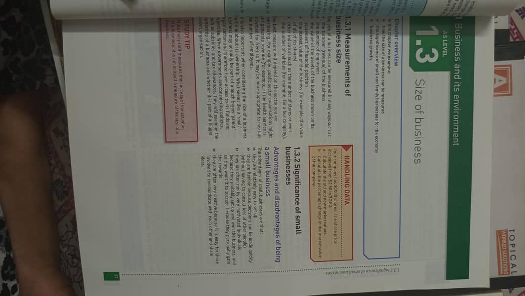 A-level commerce full set 6