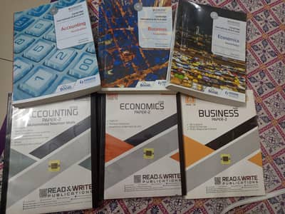 A-level commerce full set