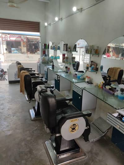 hair dresser hair cutting shop for sell