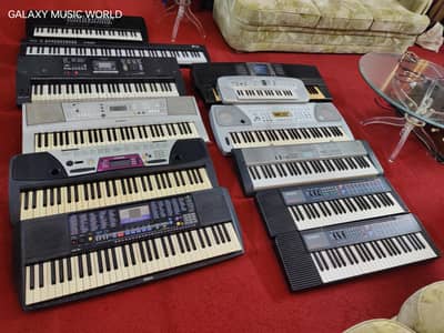 Yamaha,technics,suzuki,Casio imported used keyboards available