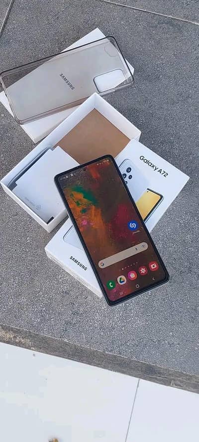 Samsung Galaxy A72 8Gb Ram 128 GB memory PTA approved. 0324=8193=502