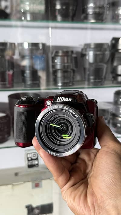 Nikon Coolpix Zoom Camera Red Edition 25x Zoom