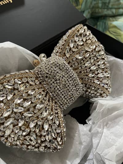 Branded Bridal clutch