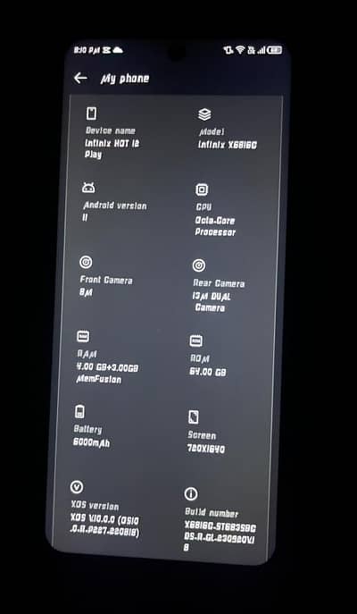 Infinix Hot 12 Play