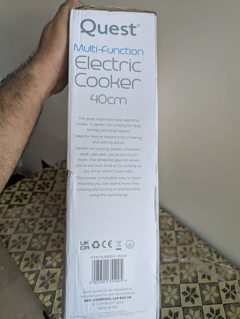 Multi function Electric Cooker, Quest 2