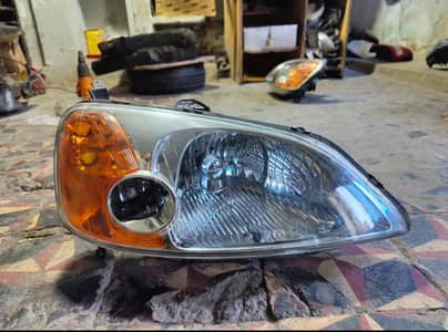 civic head lights built in hids