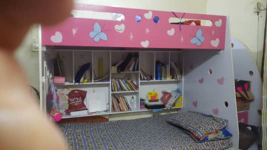 children bunk bed for 3