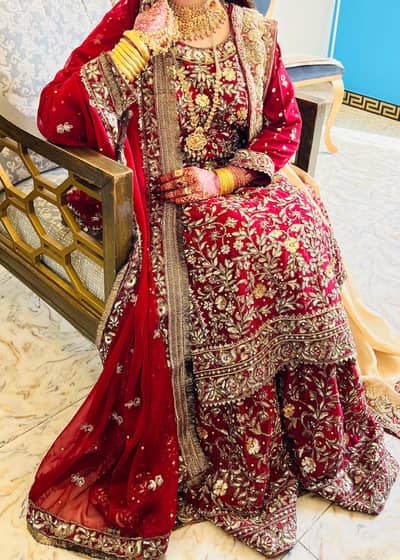Haseens bridal outfit 3pc