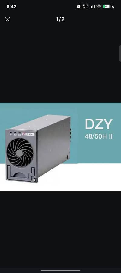 48 Volt 50 Ampere battery charger / supply