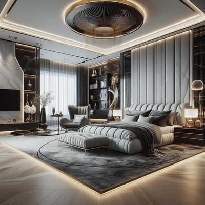 Stylishly designed 1-bed apartment for sale in DHA-I Overseas Block
