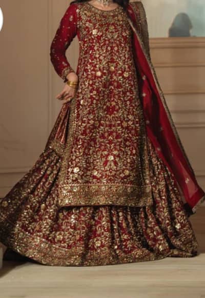 Haseens bridal outfit 3pc