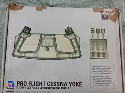 PRO FLIGHT CESSNA YOKE | Flight Yoke and 3-Lever Quadrant Module