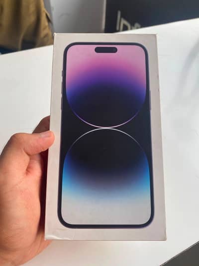 Apple iPhone 14 Pro Max 256 gb Hk model physical dual sim with box