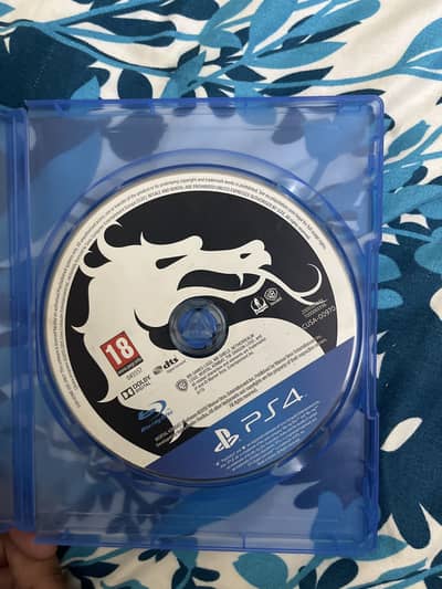 Mortal Kombat X ps4 game cd disk