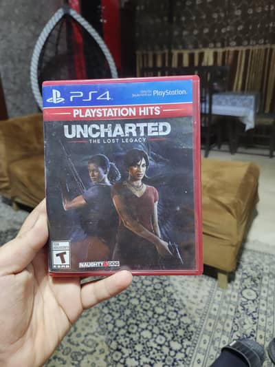 UNCHARTED LOST LEGACY PS4 CD