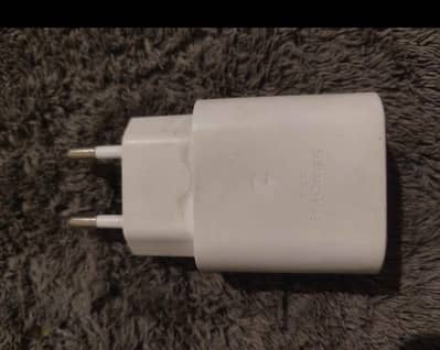 samsung 25watt orgnal complete charger box wala