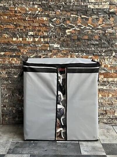 Gray non woven storage bag  4 piece set