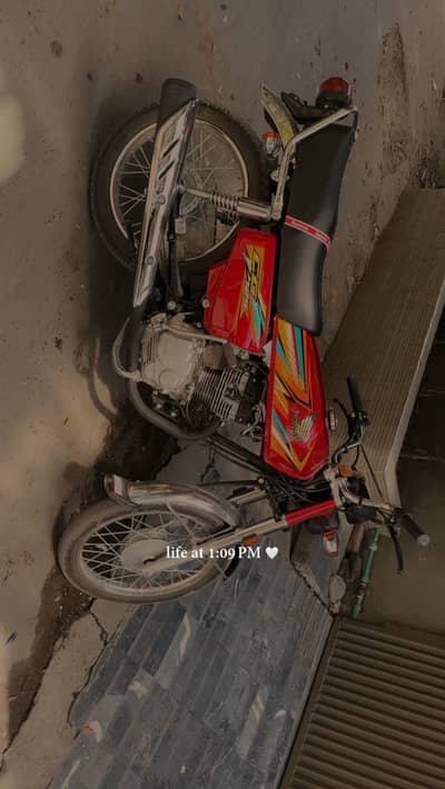 Honda 125 applied for just 300km drive