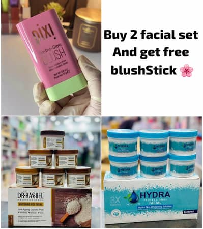 facial set & free blush stick