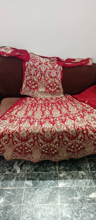 Bridal Lehenga Baraat Wedding Dress Designer Lehnga