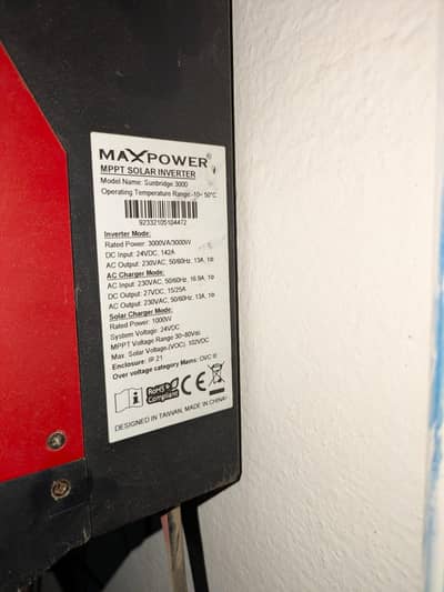 I am selling my Solar Inverter