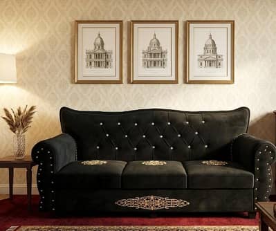 sofa set 123 only 2 month use