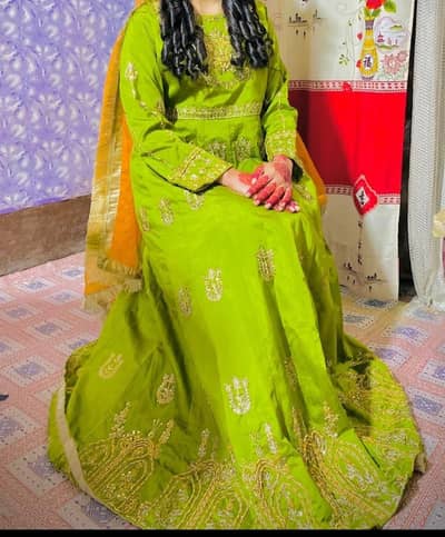 I time used by mehndi bride