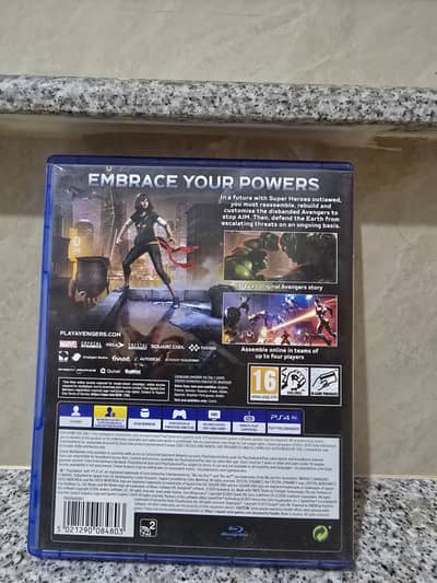 New ps4 game Avengers