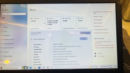 Dell Laptop i3 8th generation