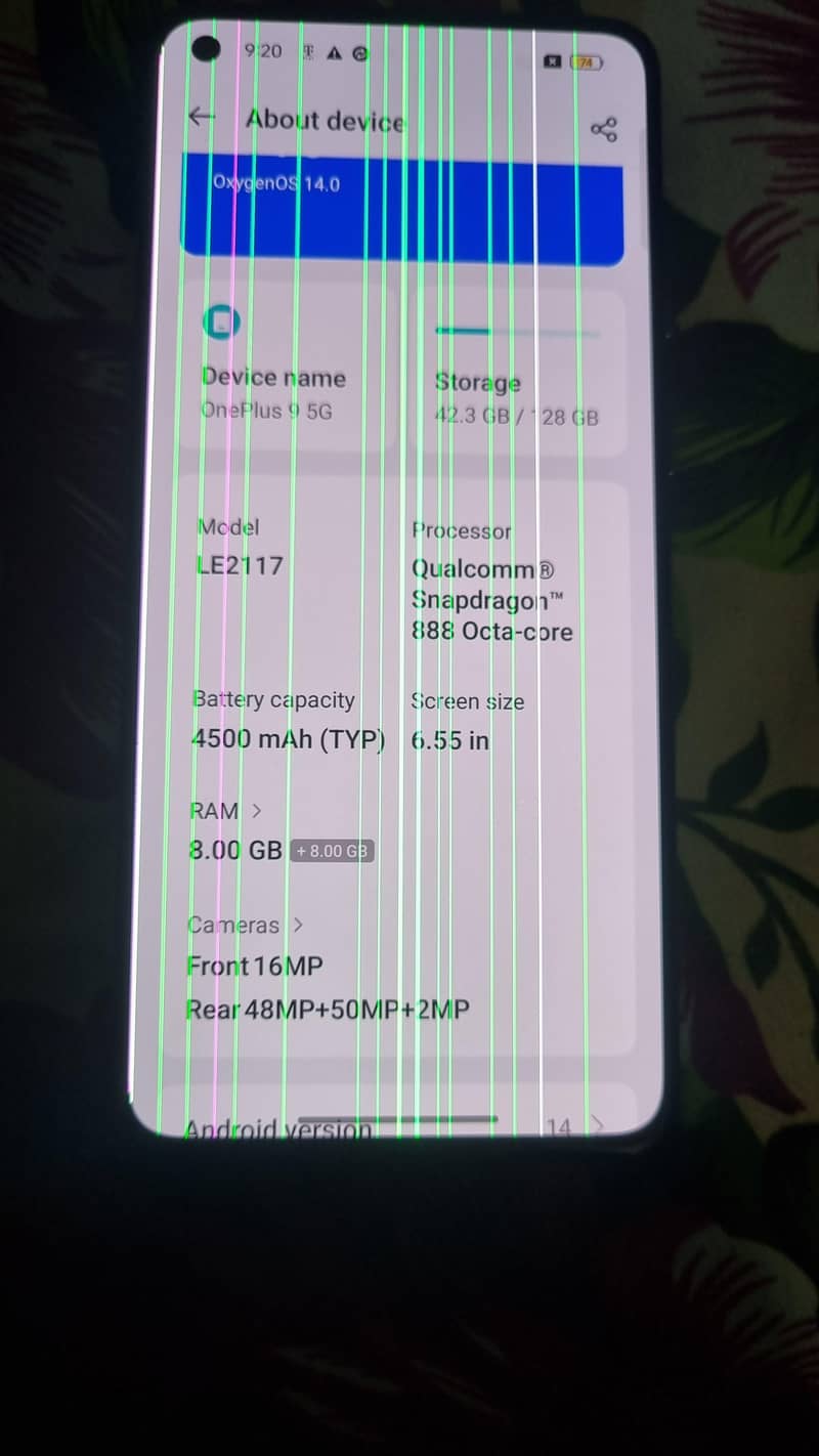 One Plus 9 6
