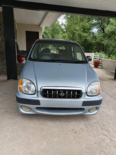 Hyundai Santro executive 2005 sky blue