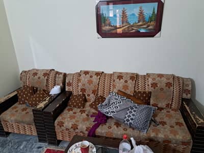 Sofa set with table