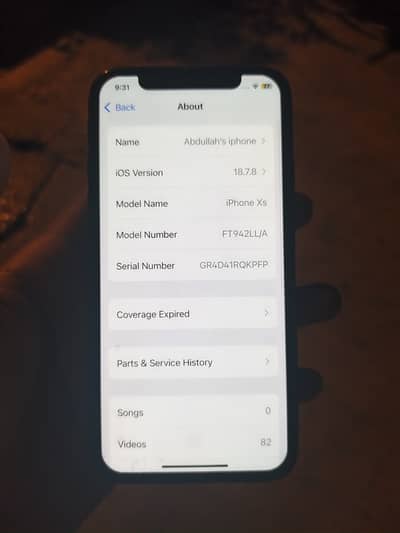 Apple iPhone XS