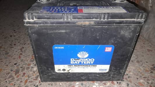 daewoo dl 65 battery 6 month used ok urgent sale check and buy