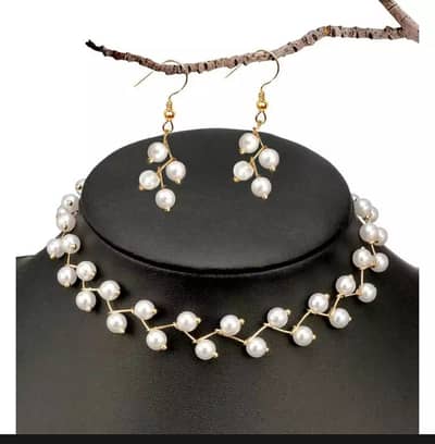 Bow Knot Pearl Earrings with Zircon – Korean Style